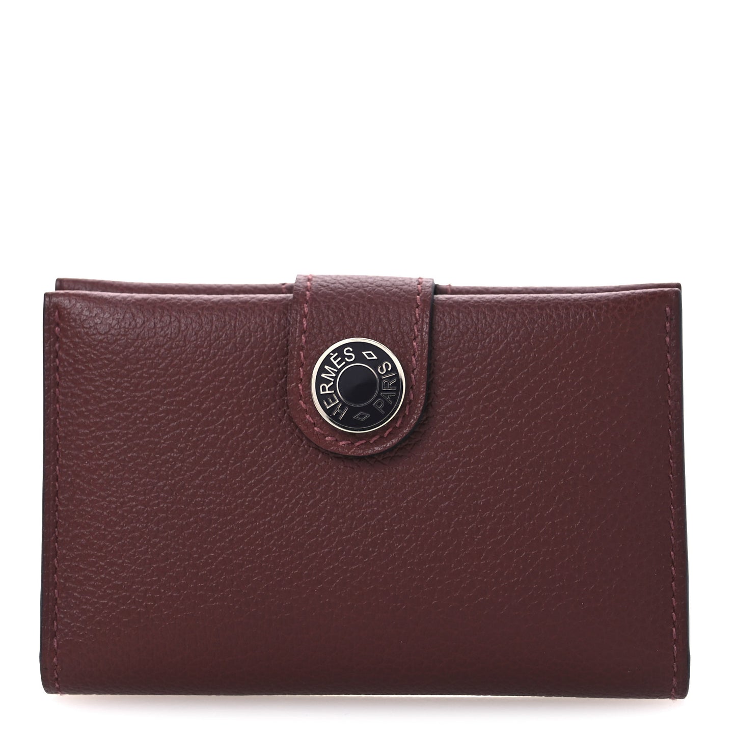Evercolor Bi-Color RMS Card Holder Rouge H Rouge Sellier