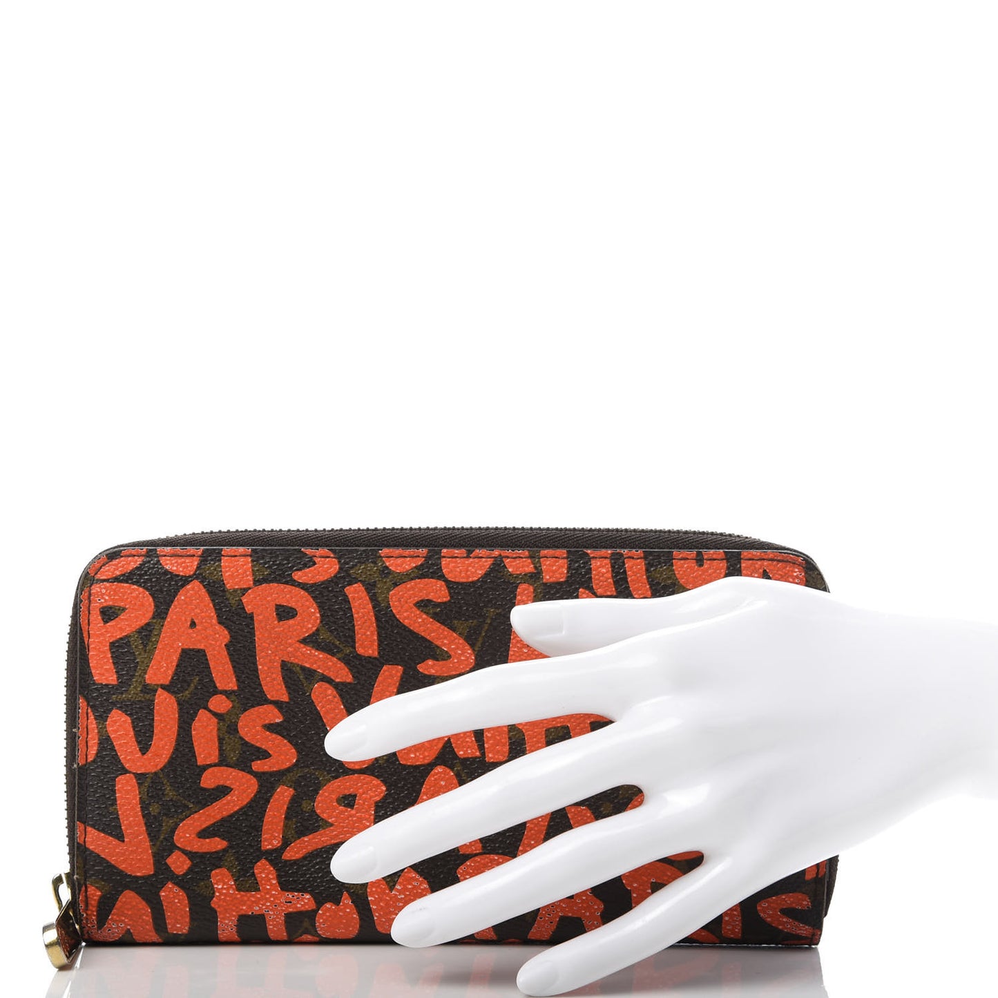 Monogram Graffiti Zippy Wallet Orange