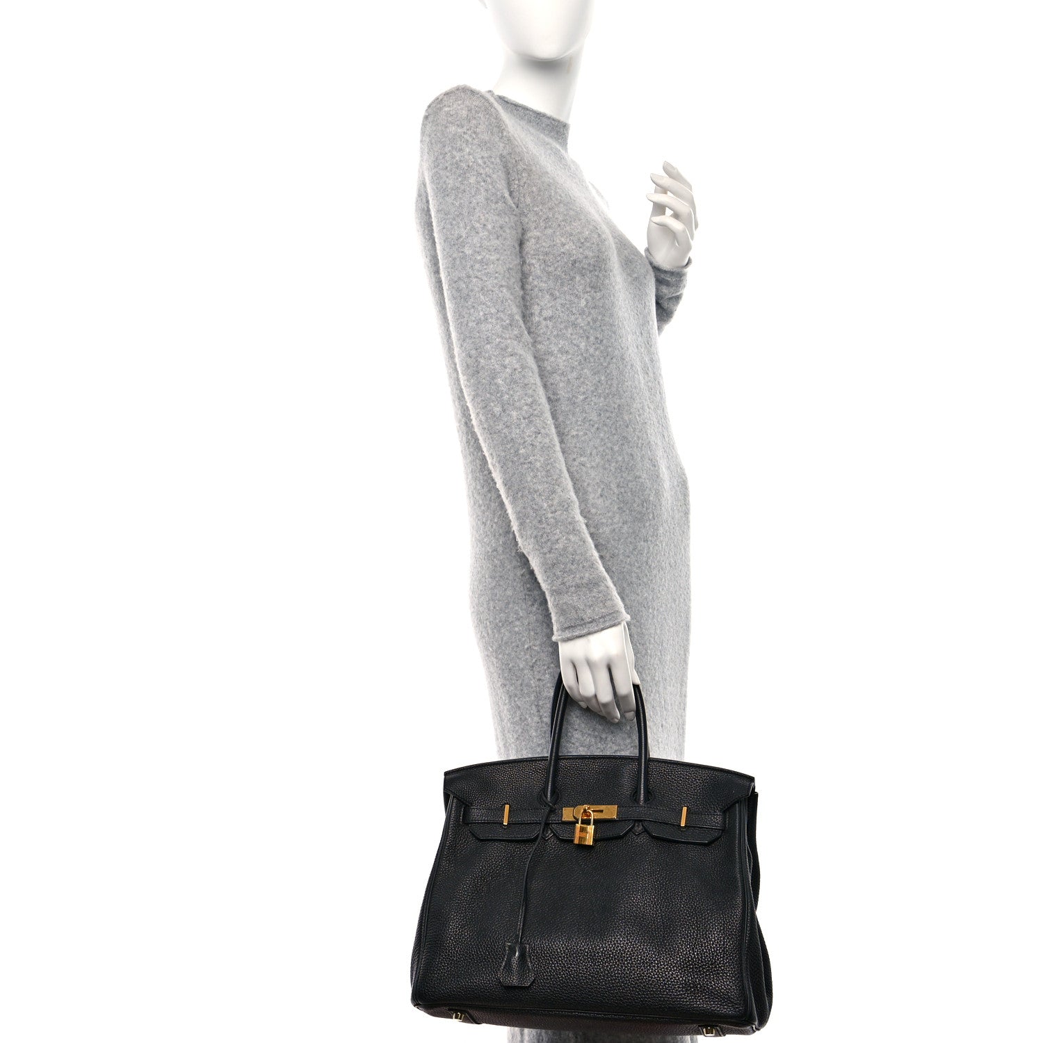 Hermes Togo BIRKIN 35 Black 2 of 38