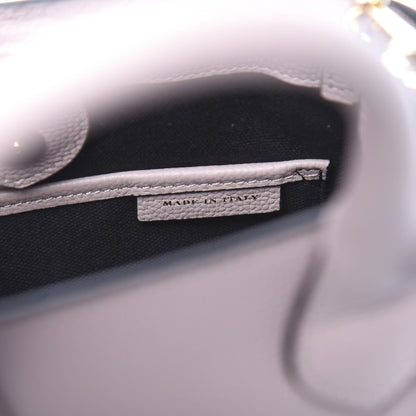 Burberry Grainy Calfskin House Check Baby Banner Tote Pale Orchid 6 of 7