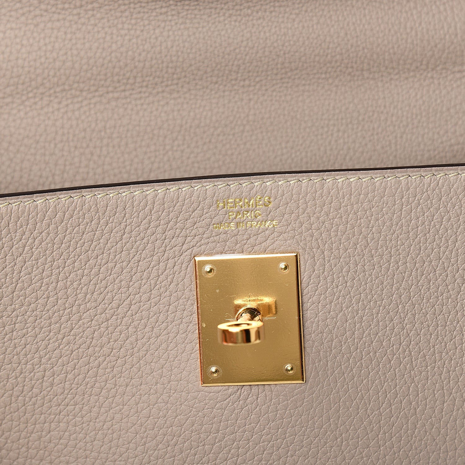 Hermes Togo Kelly Retourne 32 Gris Tourterelle 5 of 9