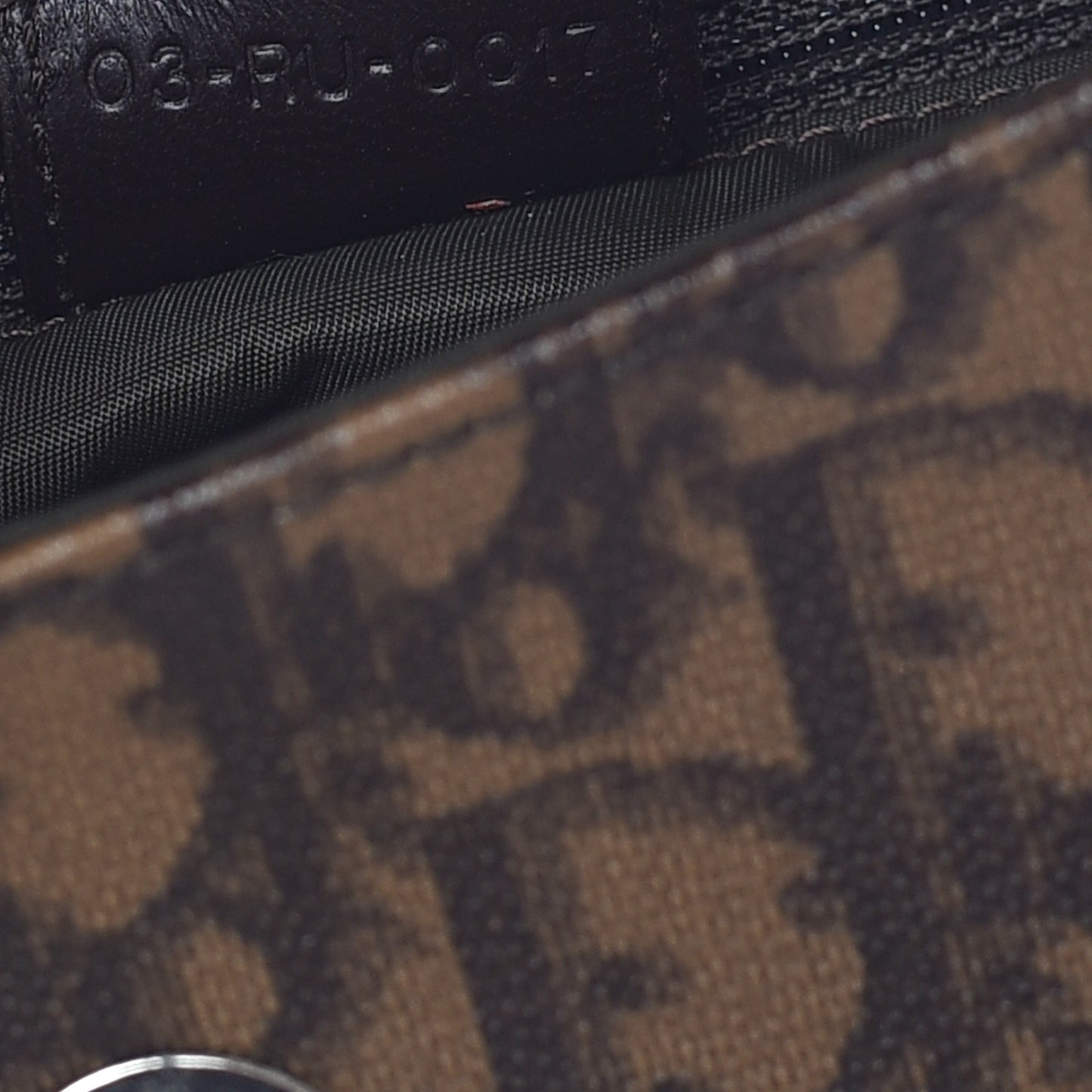 Monogram Romantique Trotter Bag Brown