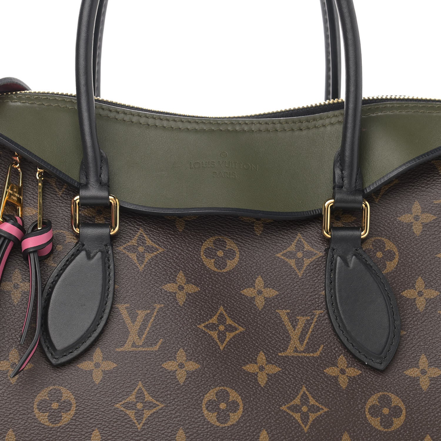 Louis Vuitton Monogram Tuileries Marine Khaki 7 of 9