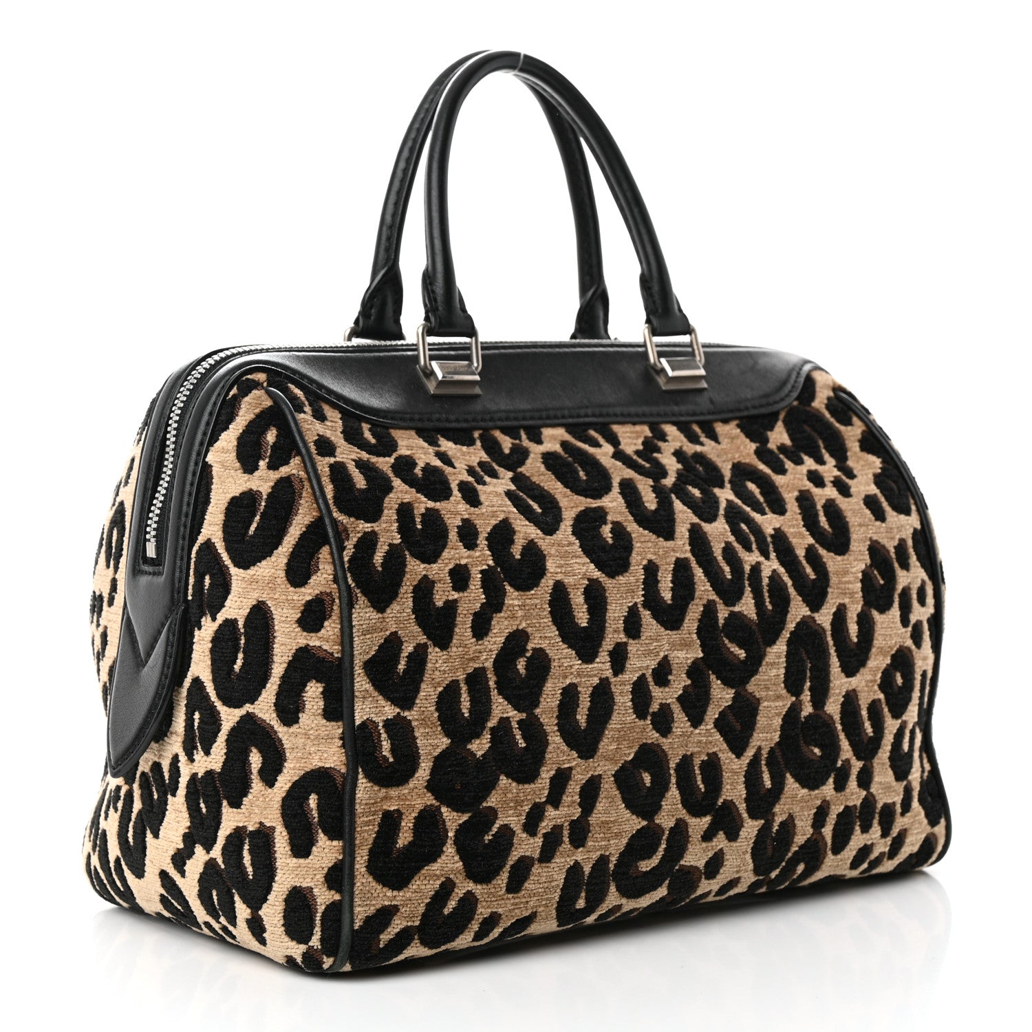 Louis Vuitton Jacquard Velvet Leopard Print Stephen Sprouse Speedy 3 of 19