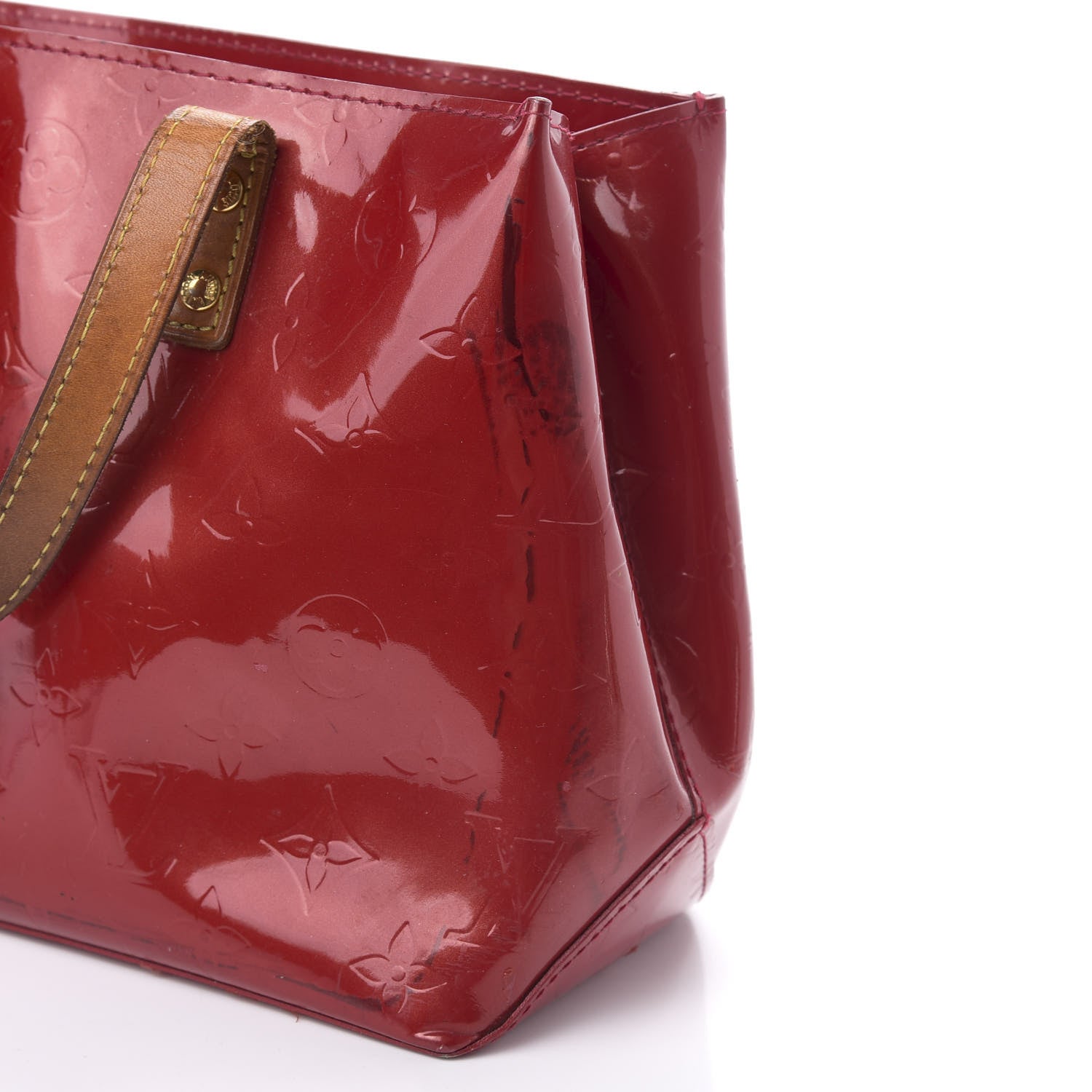 Louis Vuitton Vernis Reade PM Rouge 8 of 17