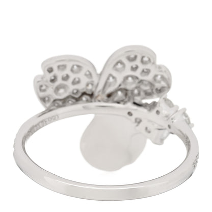 Tiffany Platinum Diamond Paper Flowers Mixed Cluster Ring 49 5 3 of 5