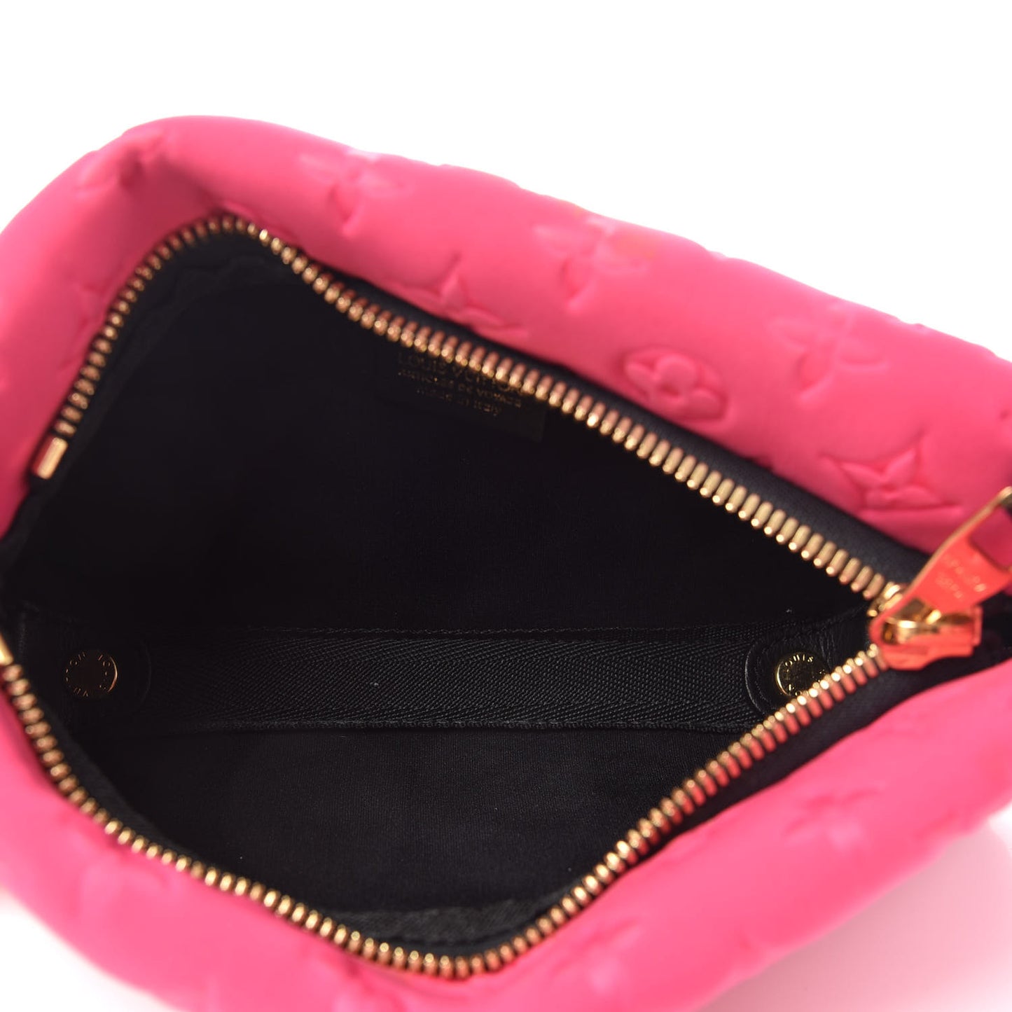 Monogram Scuba Clutch Pochette Fuchsia