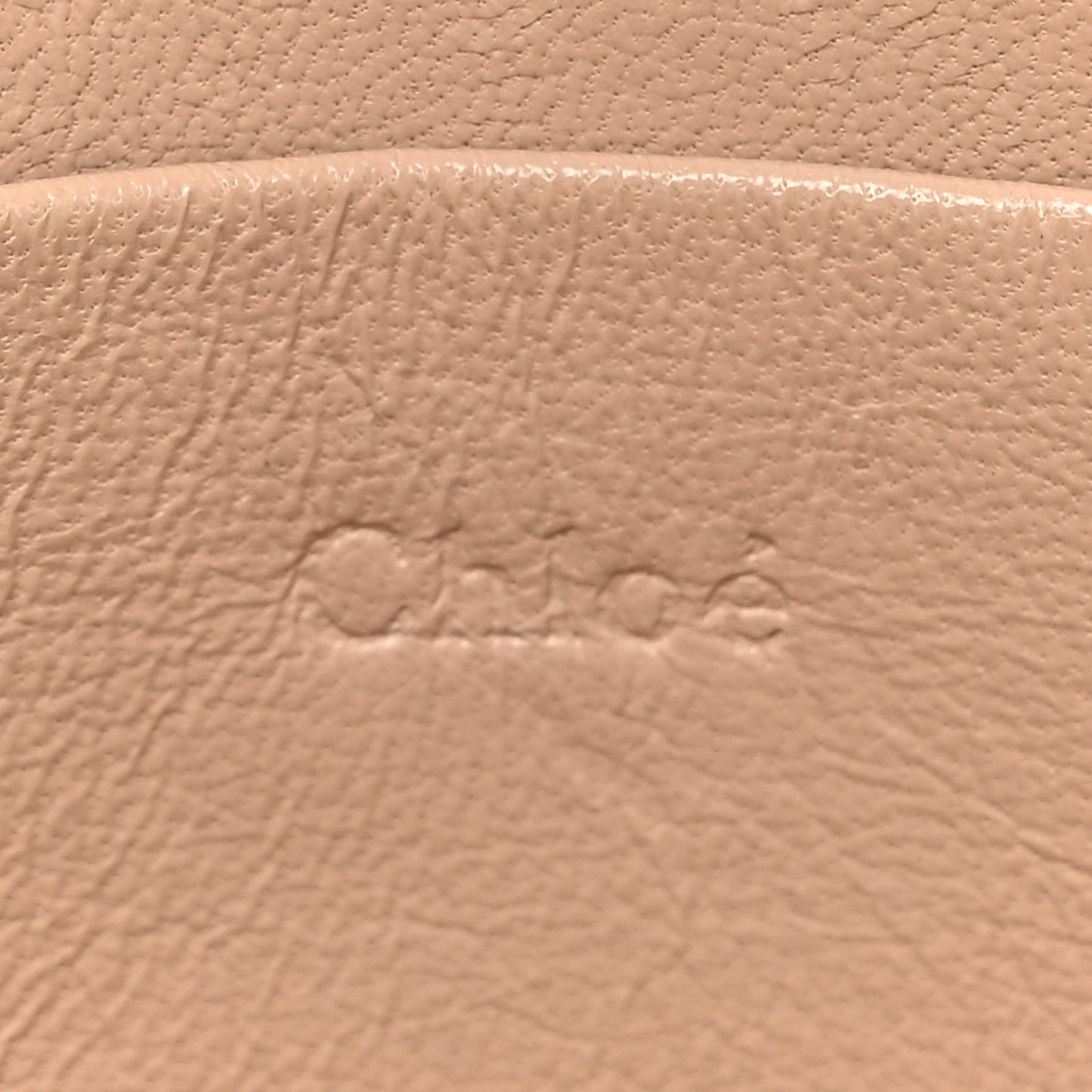Calfskin Small Nile Bracelet Minaudiere Bag Off White