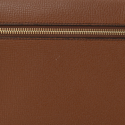 Burberry Derby Calfskin House Check Small Macken Crossbody Bag Tan 14 of 14