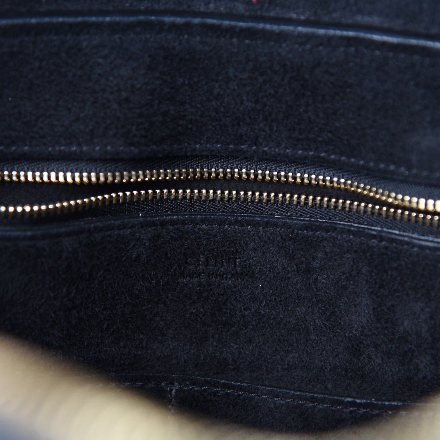 Bullhide Calfskin Small Ring Bag Black