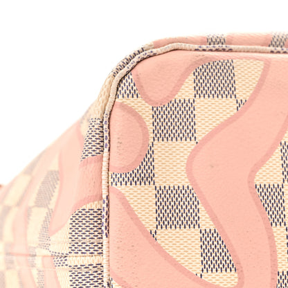 Louis Vuitton Damier Azur Tahitienne Neverfull MM 18 of 20
