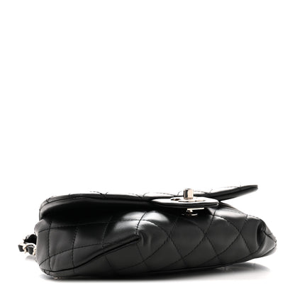 Chanel Calfskin Quilted CC Uniform Flap Belt Bag Black 4 of 12