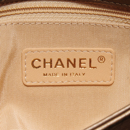 Chanel Calfskin Medium Crown Flap Gold 8 of 9