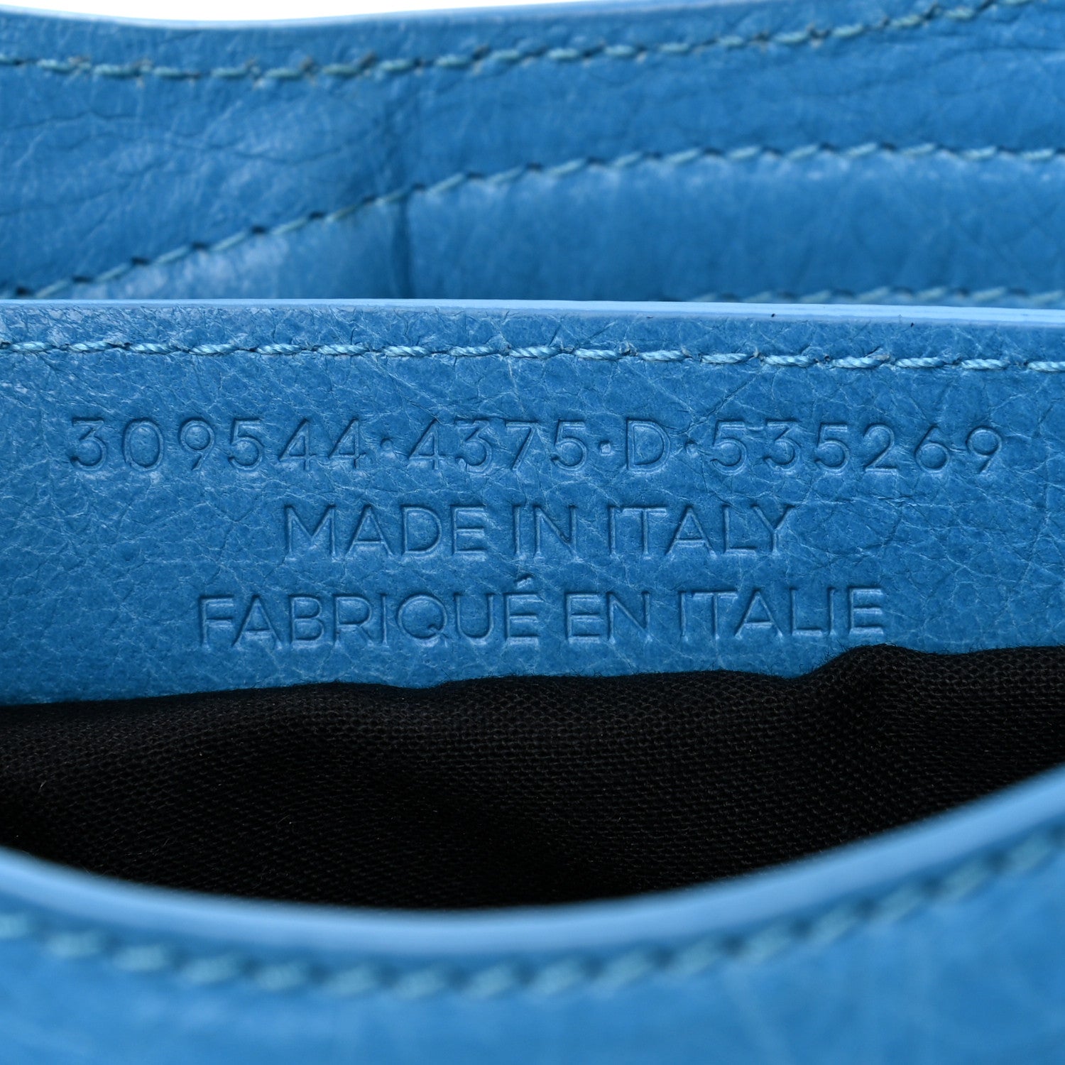 Balenciaga Agneau Giant 12 Gold Hardware Mini City Bleu Azur Clair 6 of 14