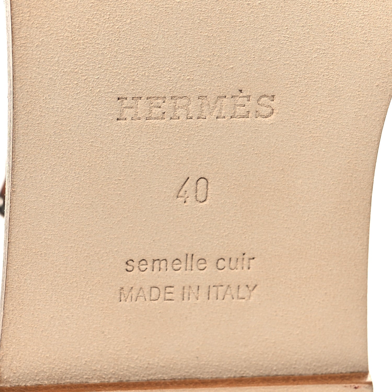 Hermes Denim Santorini Sandals 40 Bleu Clair 7 of 9