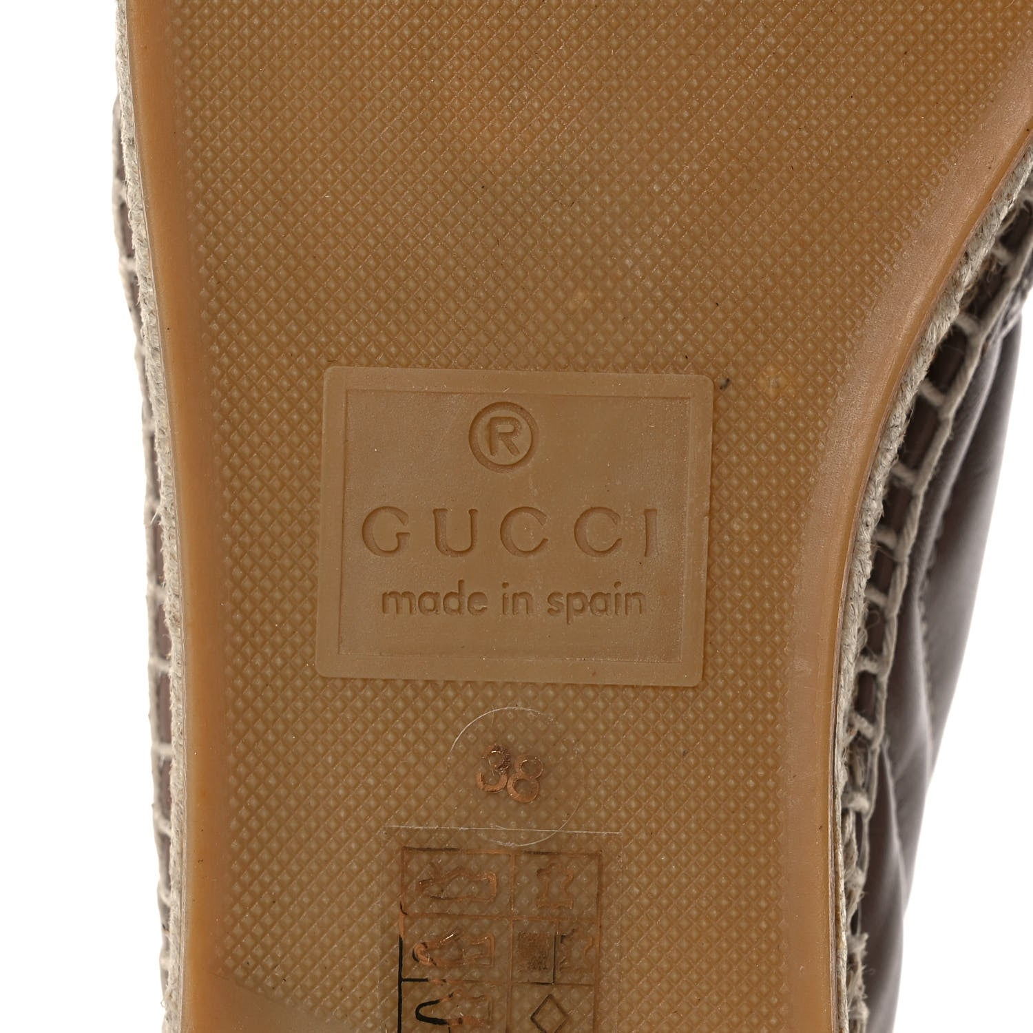 Gucci Nappa Matelasse GG Marmont Espadrilles 38 Porcelain Rose 6 of 8
