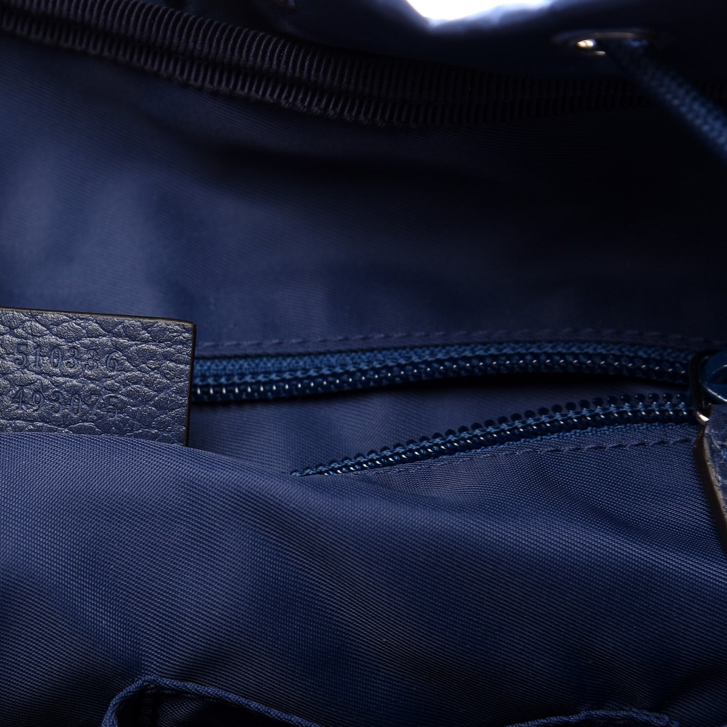 Nylon Monogram Medium Light Double Buckle Backpack Tide