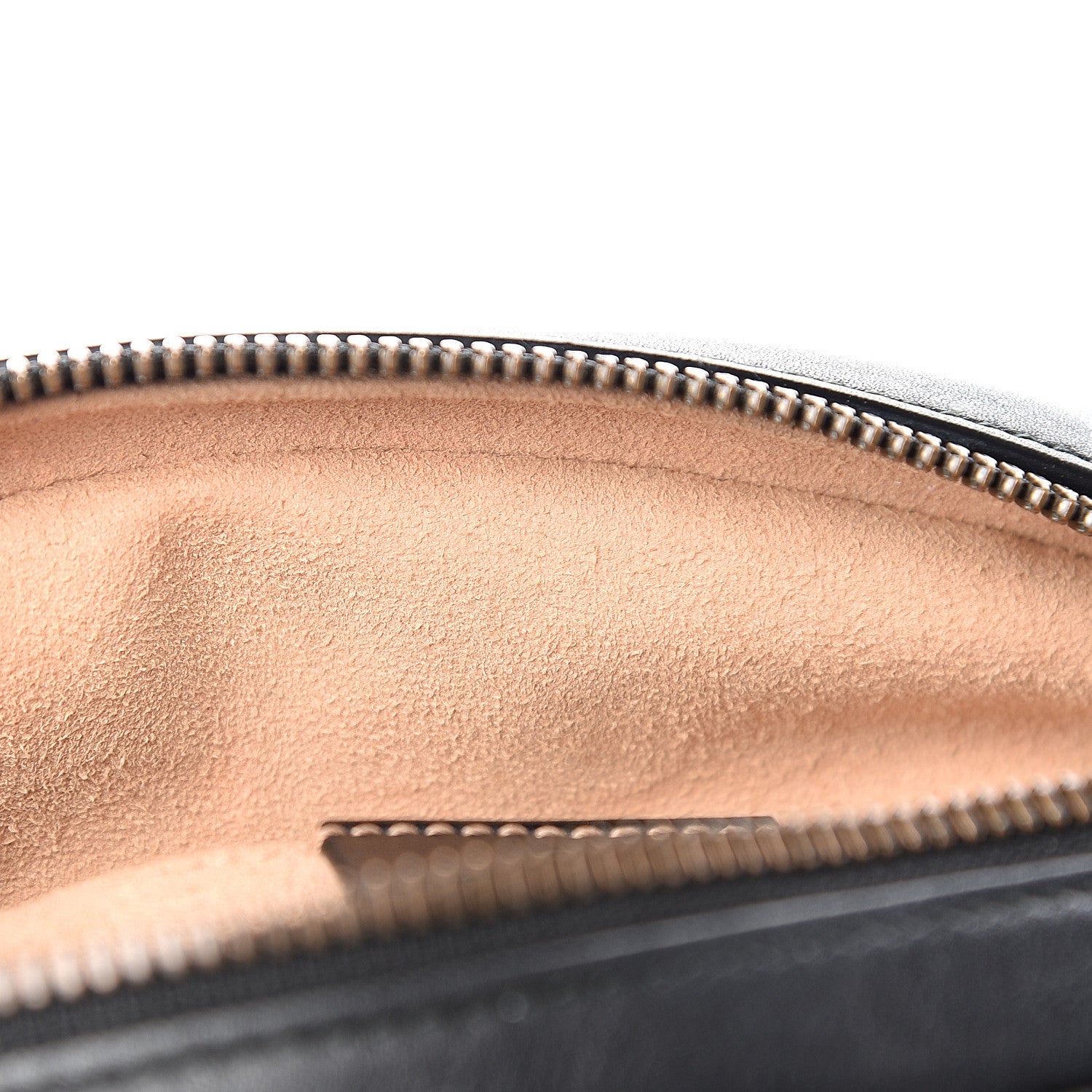 Gucci Calfskin Matelasse GG Marmont Belt Bag Black 7 of 9