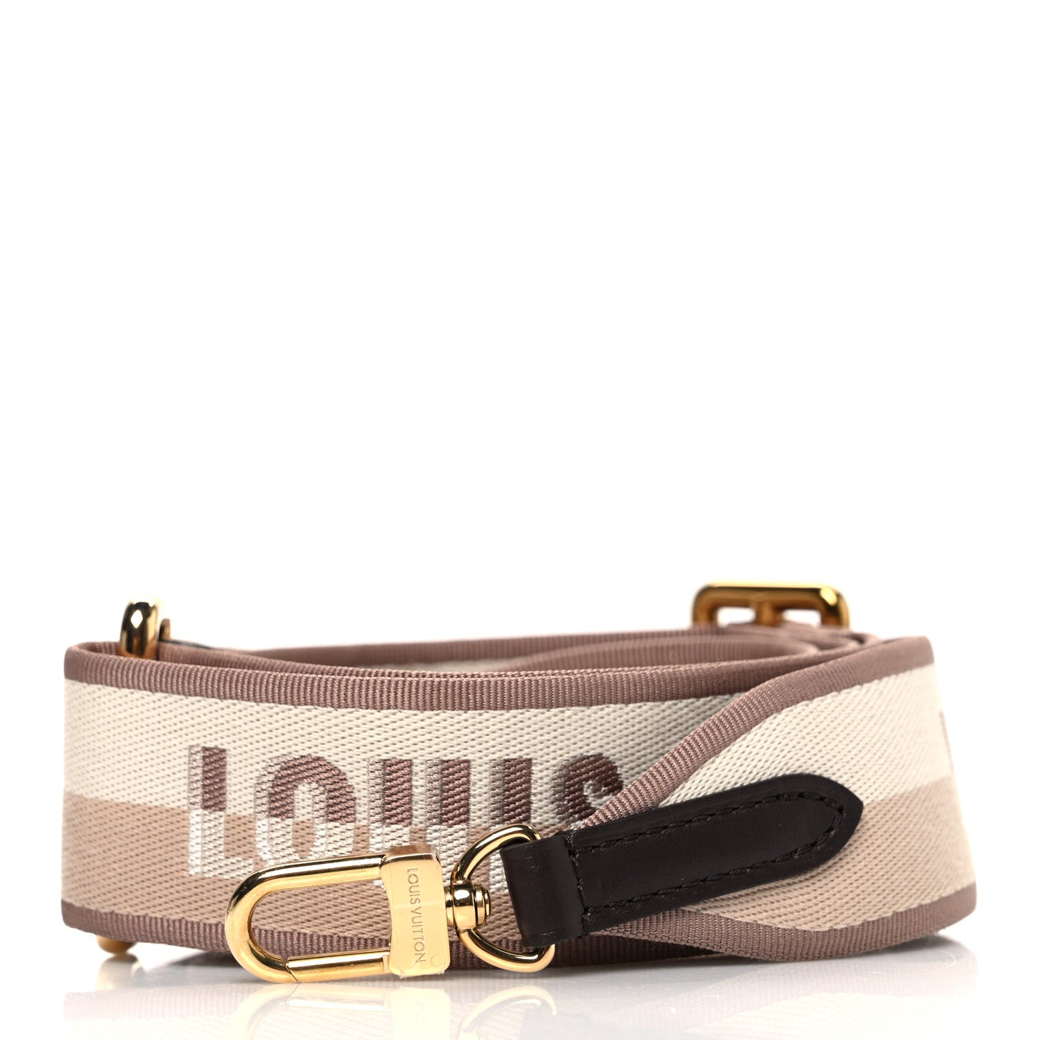 Louis Vuitton Jacquard Speedy Bandouliere 20 Shoulder Strap Beige Brown 1 of 3