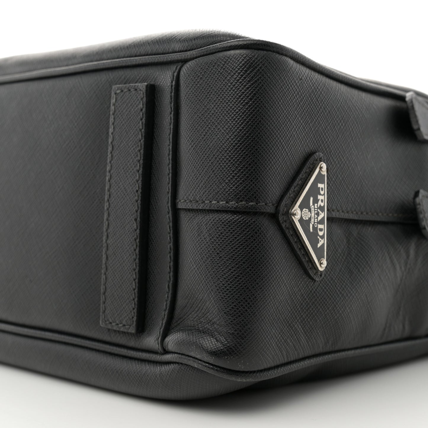 Saffiano Travel Briefcase Black