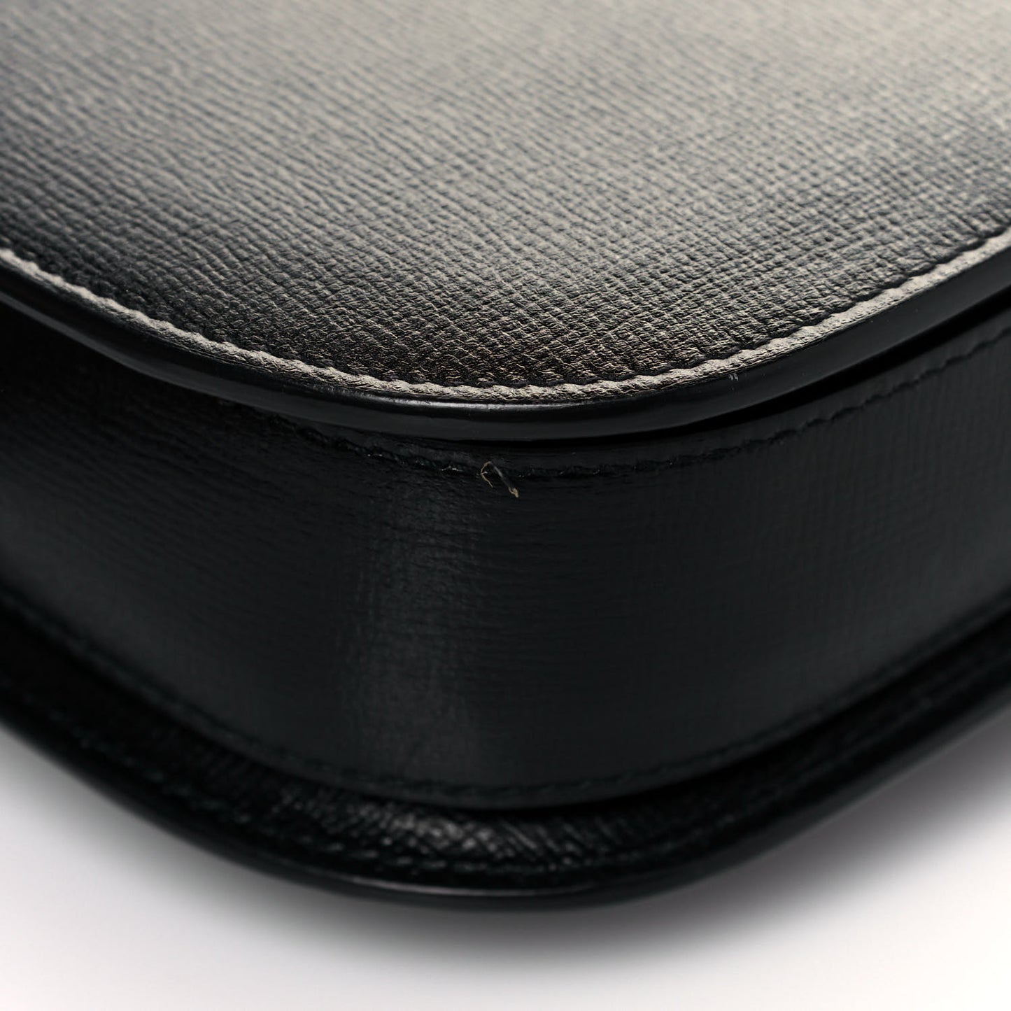 Azalea Calfskin Horsebit 1955 Shoulder Bag Black