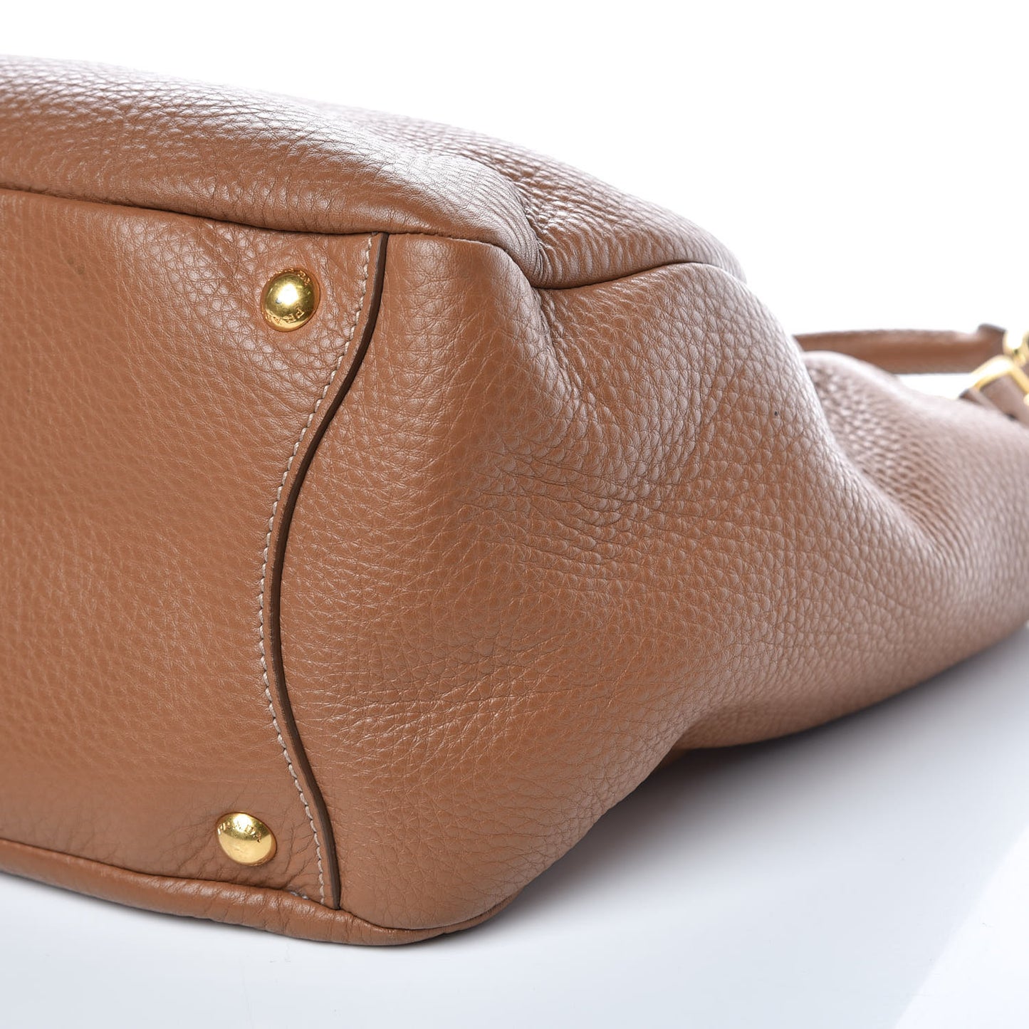 Vitello Daino Side Pocket Hobo Cuoio