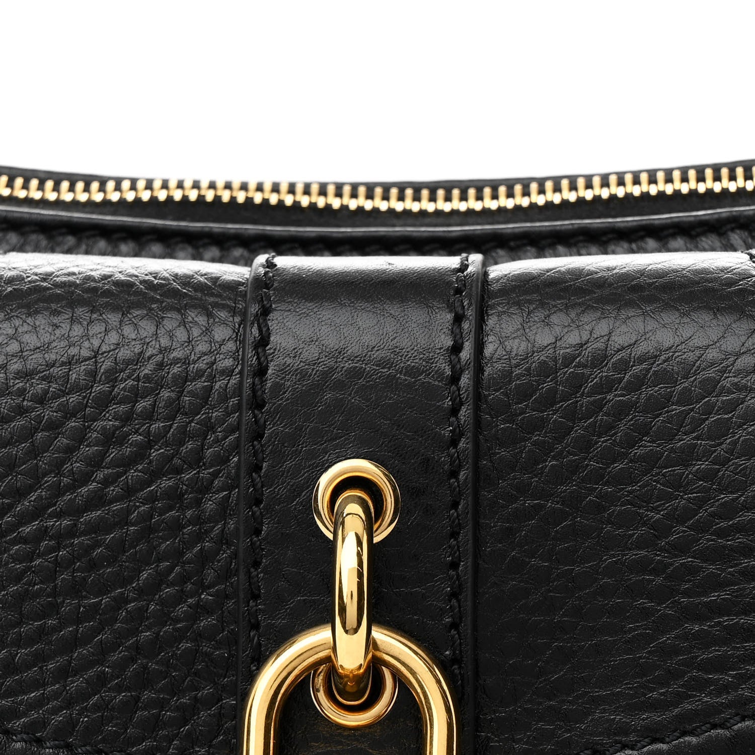 Chloe Grained Calfskin The 99 Shoulder Bag Black 7 of 10
