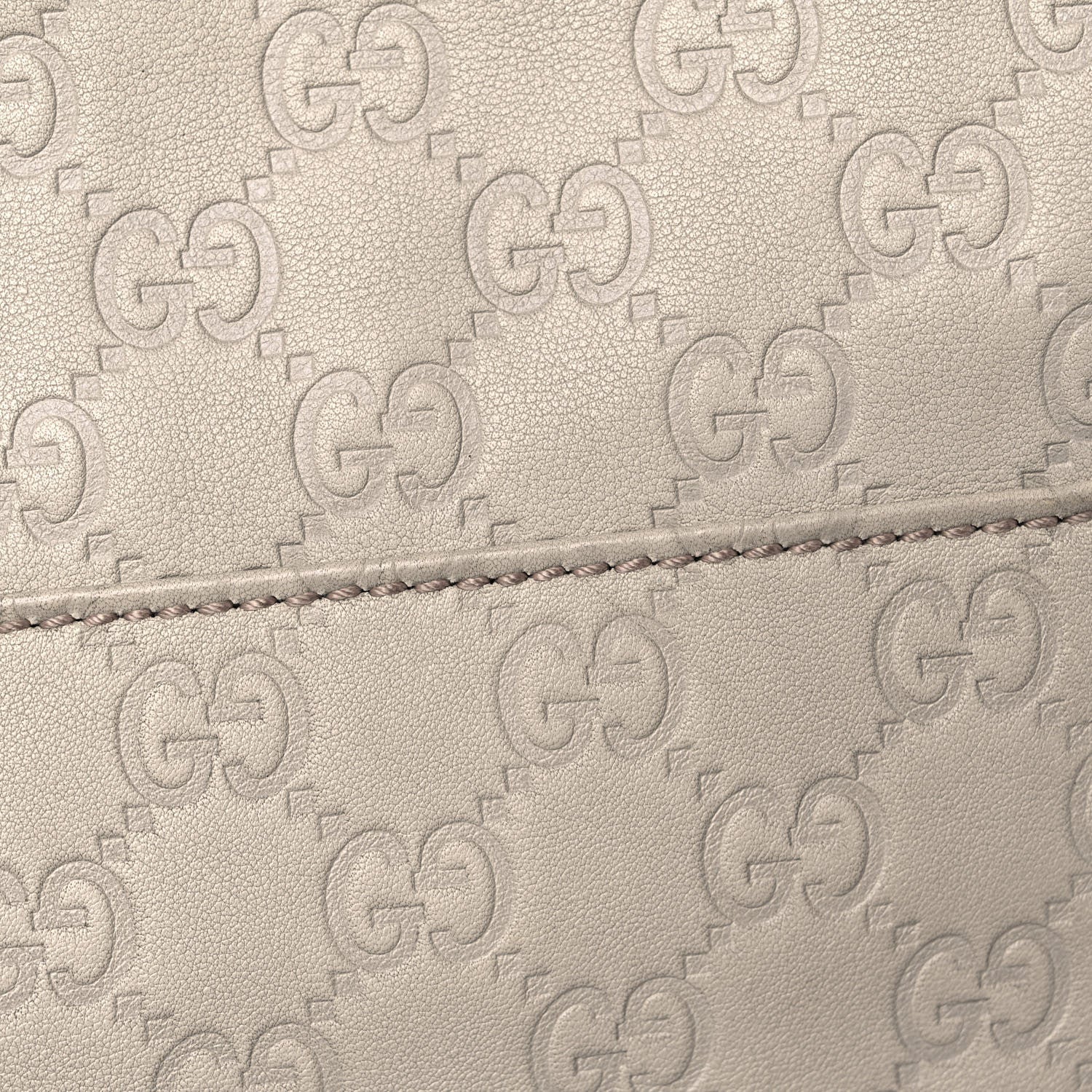 Gucci Guccissima Flap Messenger Bag Ivory 16 of 23