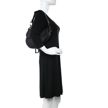 Christian Dior Ultra Matte Calfskin Saddle Bag Black 1 of 16