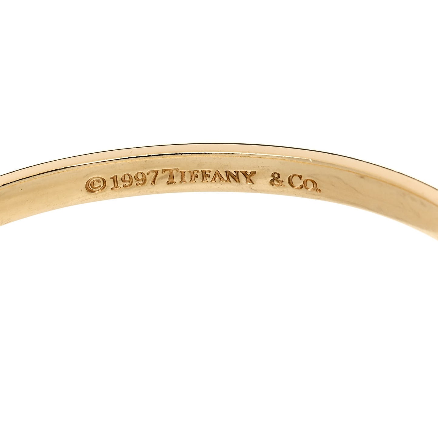 18K Yellow Gold 1837 Bangle Bracelet