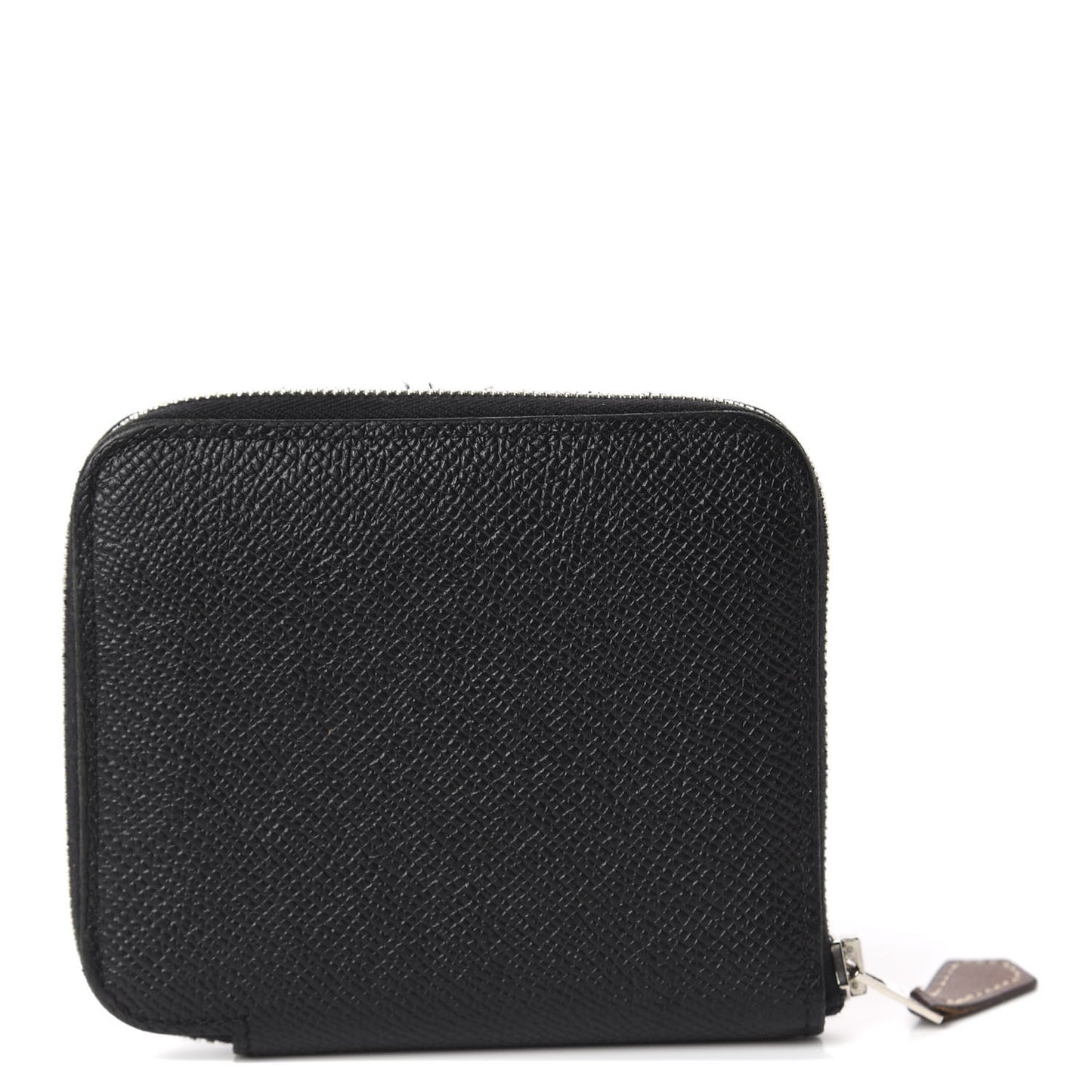 Epsom Silk'in Compact Wallet Black