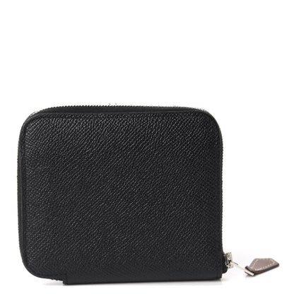 Hermes Epsom Silk'in Compact Wallet Black 1 of 7