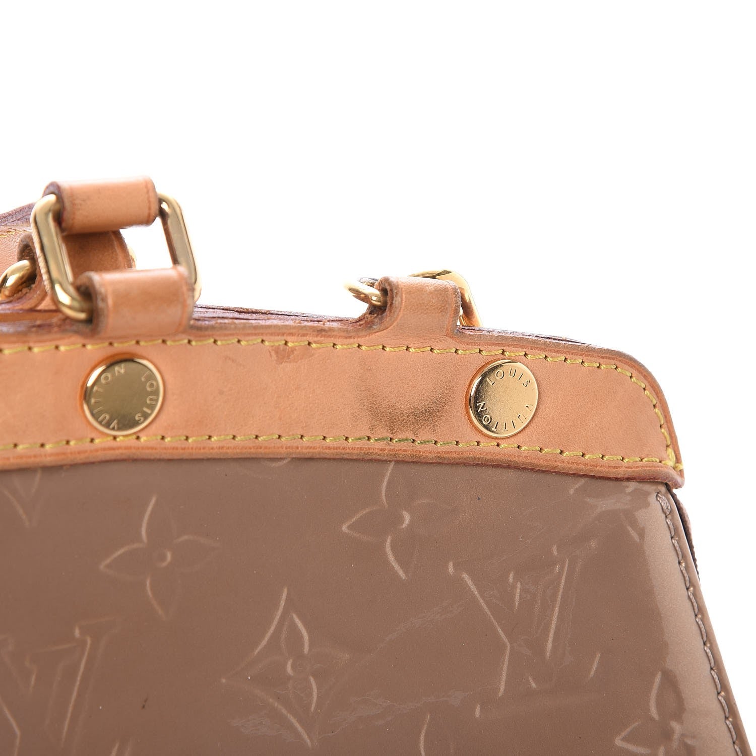 Louis Vuitton Vernis Brea MM Beige Poudre 6 of 9