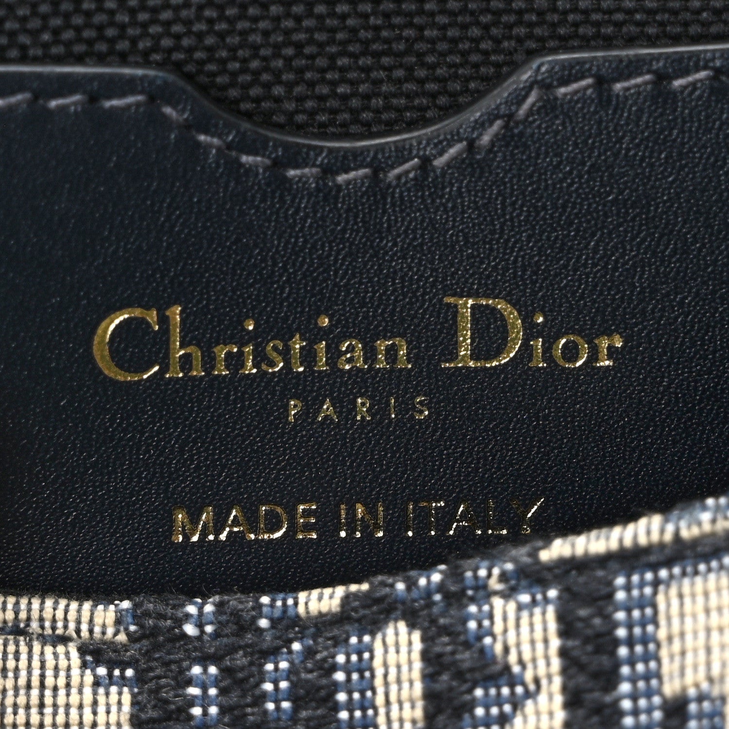 Christian Dior Oblique Medium Bobby Flap Blue 6 of 13