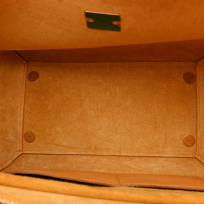Celine Grained Calfskin Mini Belt Bag Amber 5 of 13
