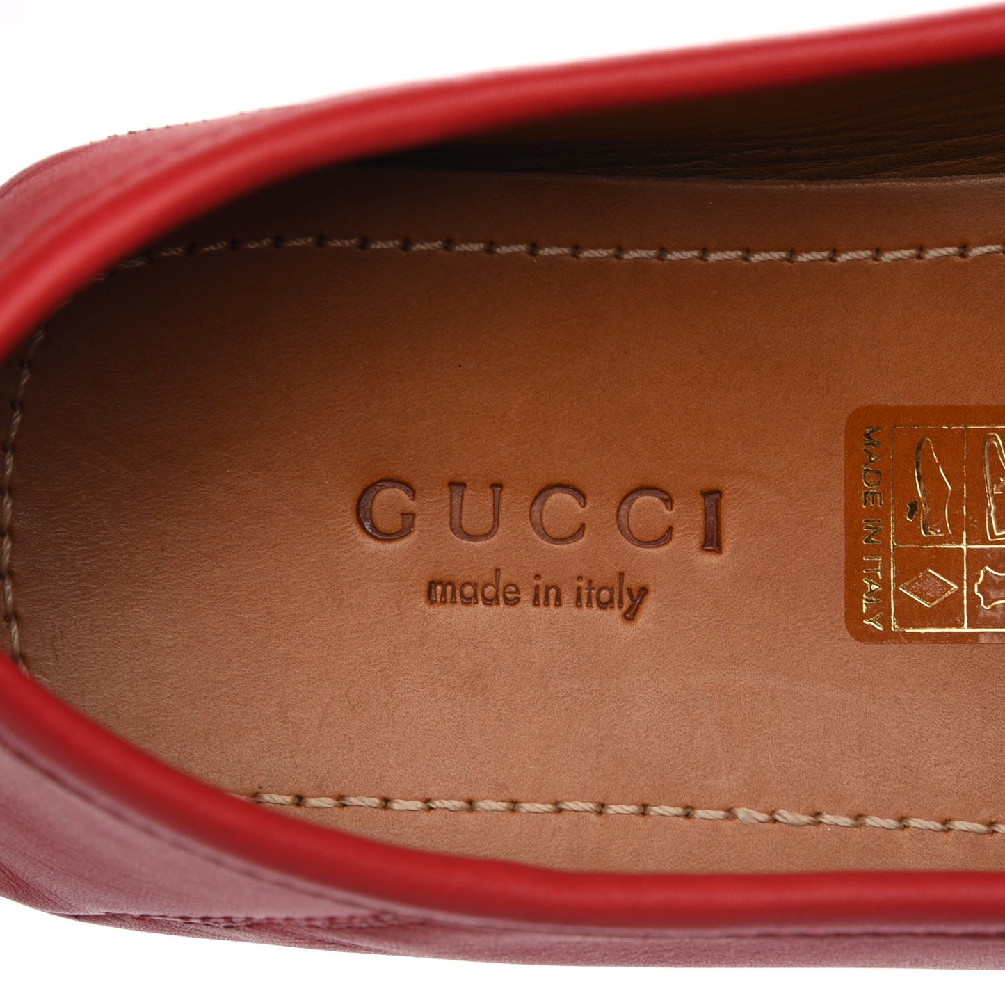 Calfskin Noel Web Driver Loafers 36 Hibiscus