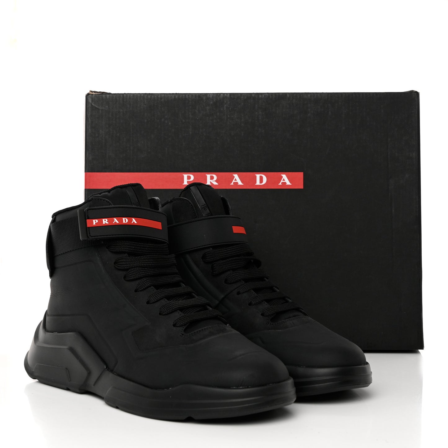 Nubuck Polarius Mens High Top Sneakers 9.5 Black