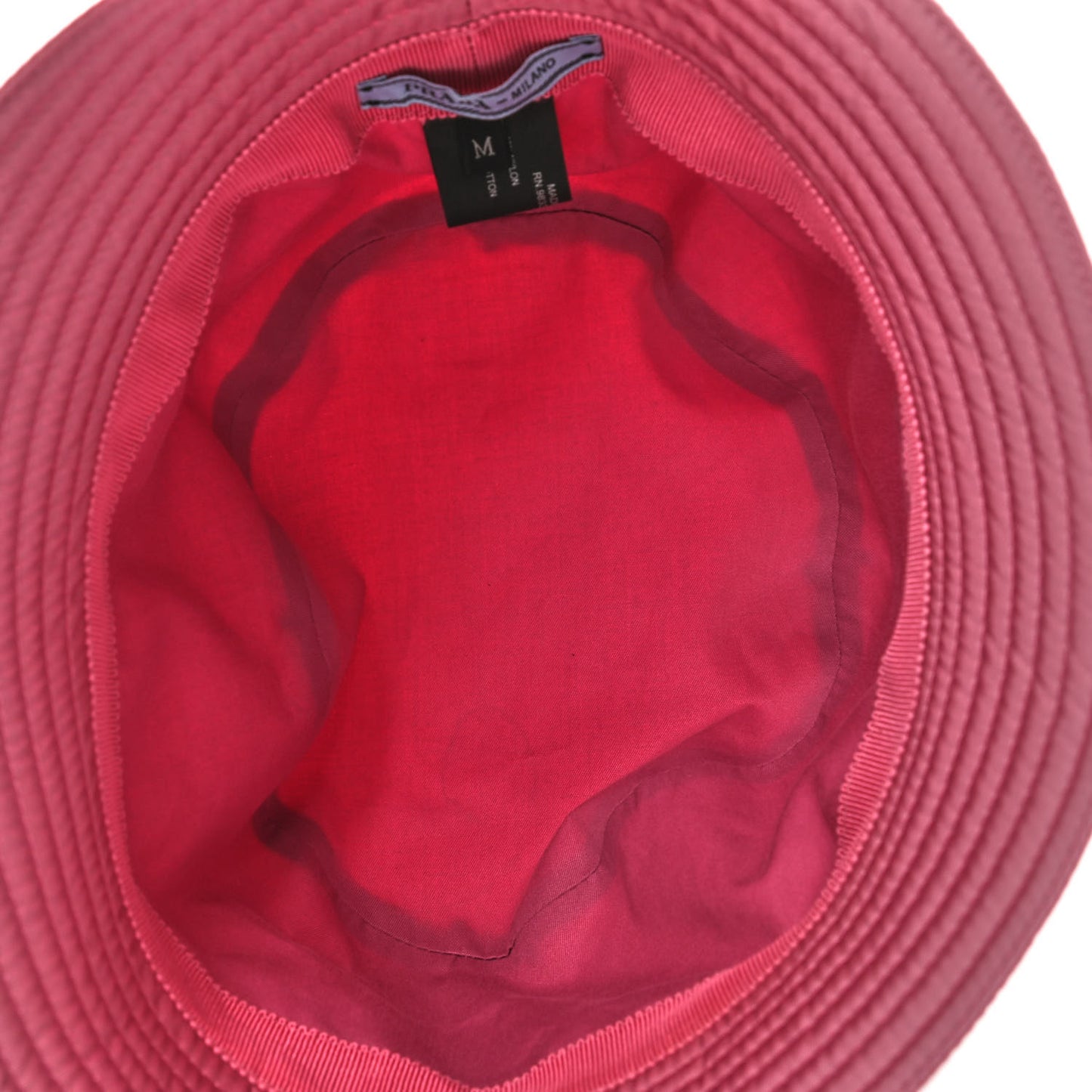 Nylon Bucket Hat M Begonia Pink