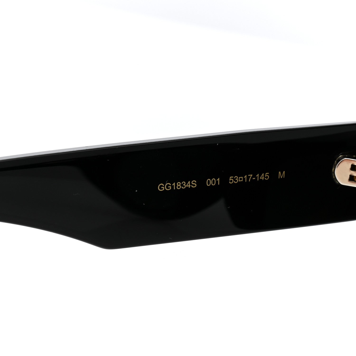 Gucci Acetate Miami Cat Eye Sunglasses GG1834S Black 5 of 8