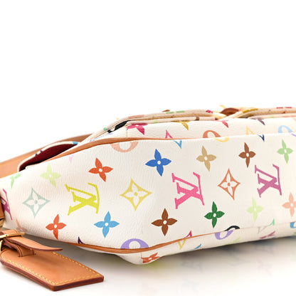 Louis Vuitton LOUIS VUITTON Monogram Multicolor Lodge PM White 8 of 9