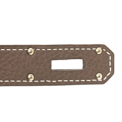 Hermes Taurillon Clemence Jypsiere 31 Etoupe 8 of 11