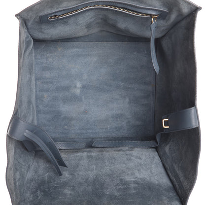 Celine Supple Calfskin Medium Phantom Luggage Slate Blue 5 of 26