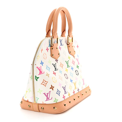 Louis Vuitton Monogram Multicolor Alma White 3 of 13