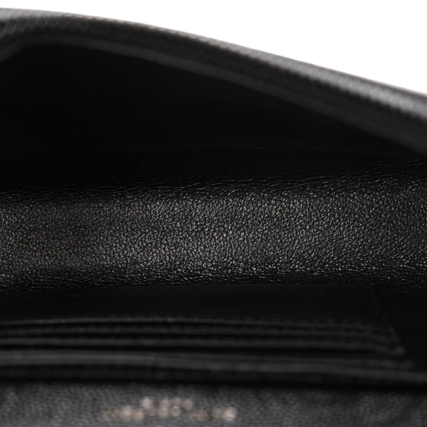 Grain De Poudre Monogram Kate Belt Bag Black