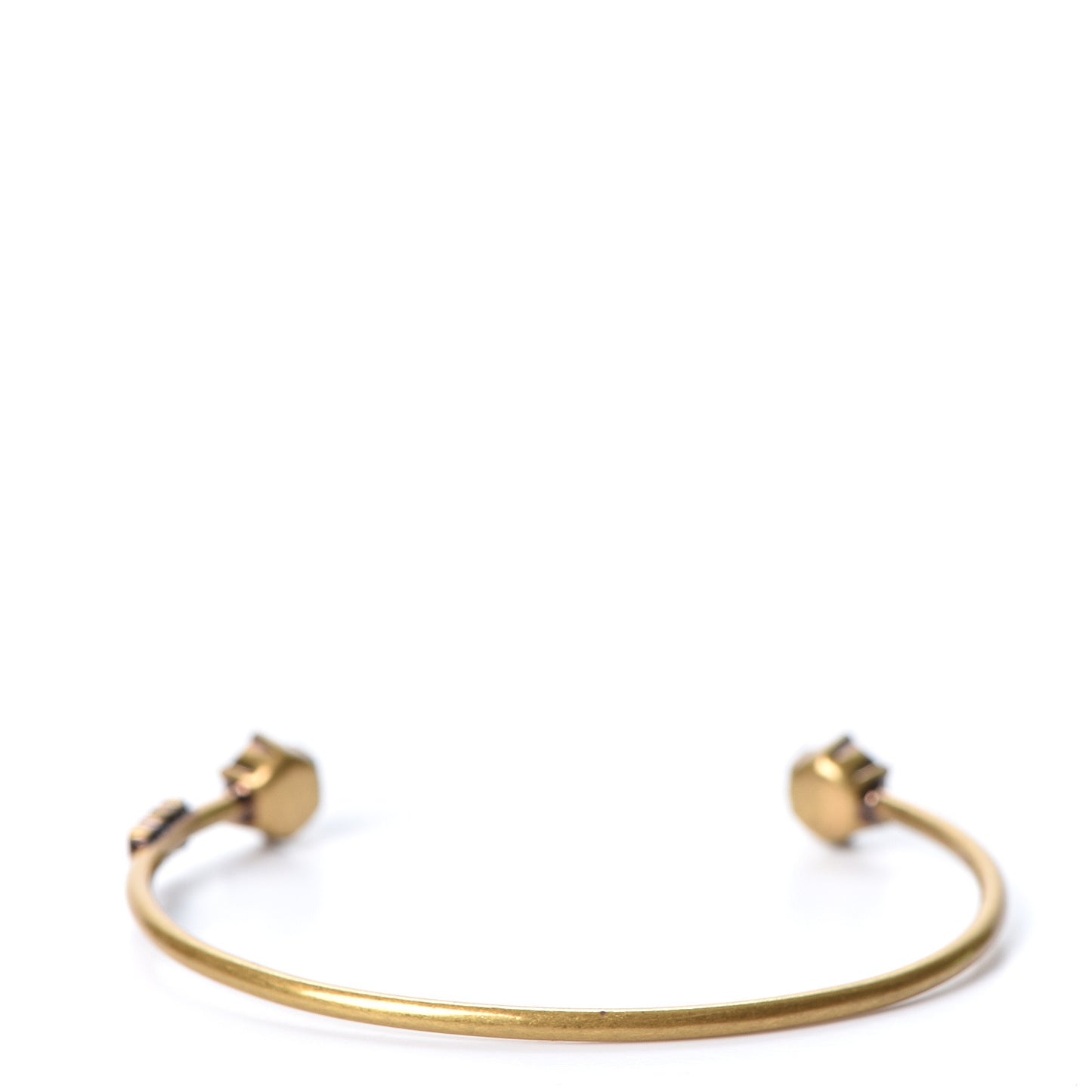 Metal Crystal Dio(r)evolution Bracelet Set Gold