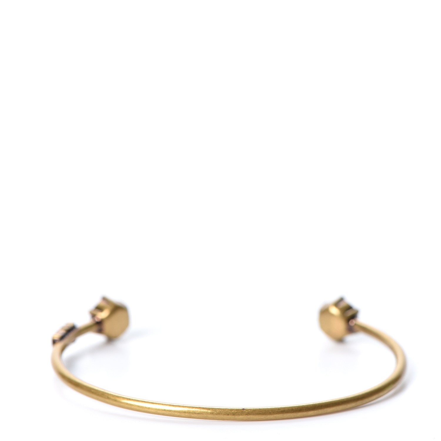 Christian Dior Metal Crystal Dio(r)evolution Bracelet Set Gold 8 of 11