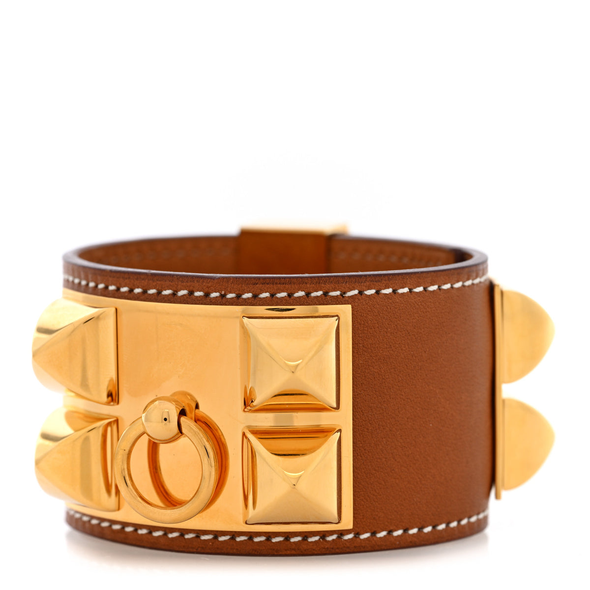 Barenia Collier De Chien CDC Bracelet S Fauve