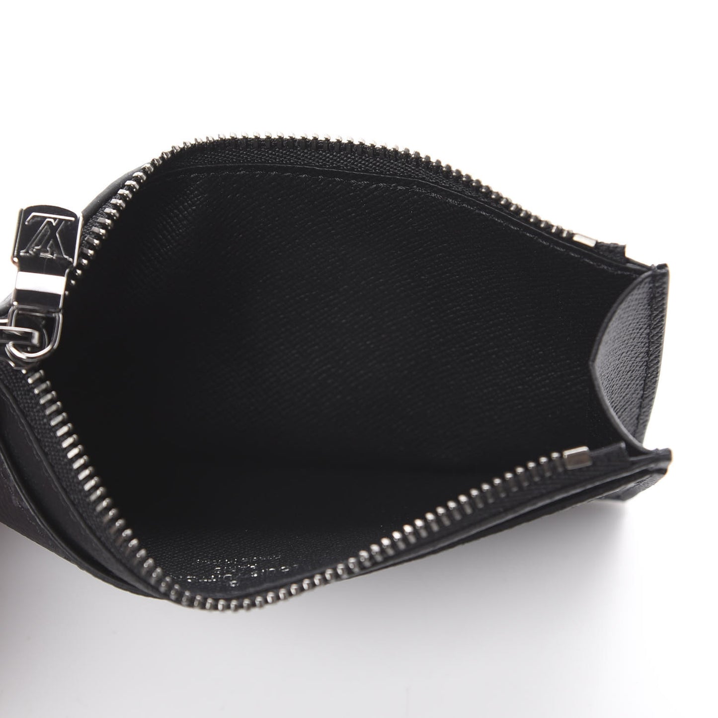 Reverse Monogram Eclipse Taiga Coin Card Holder