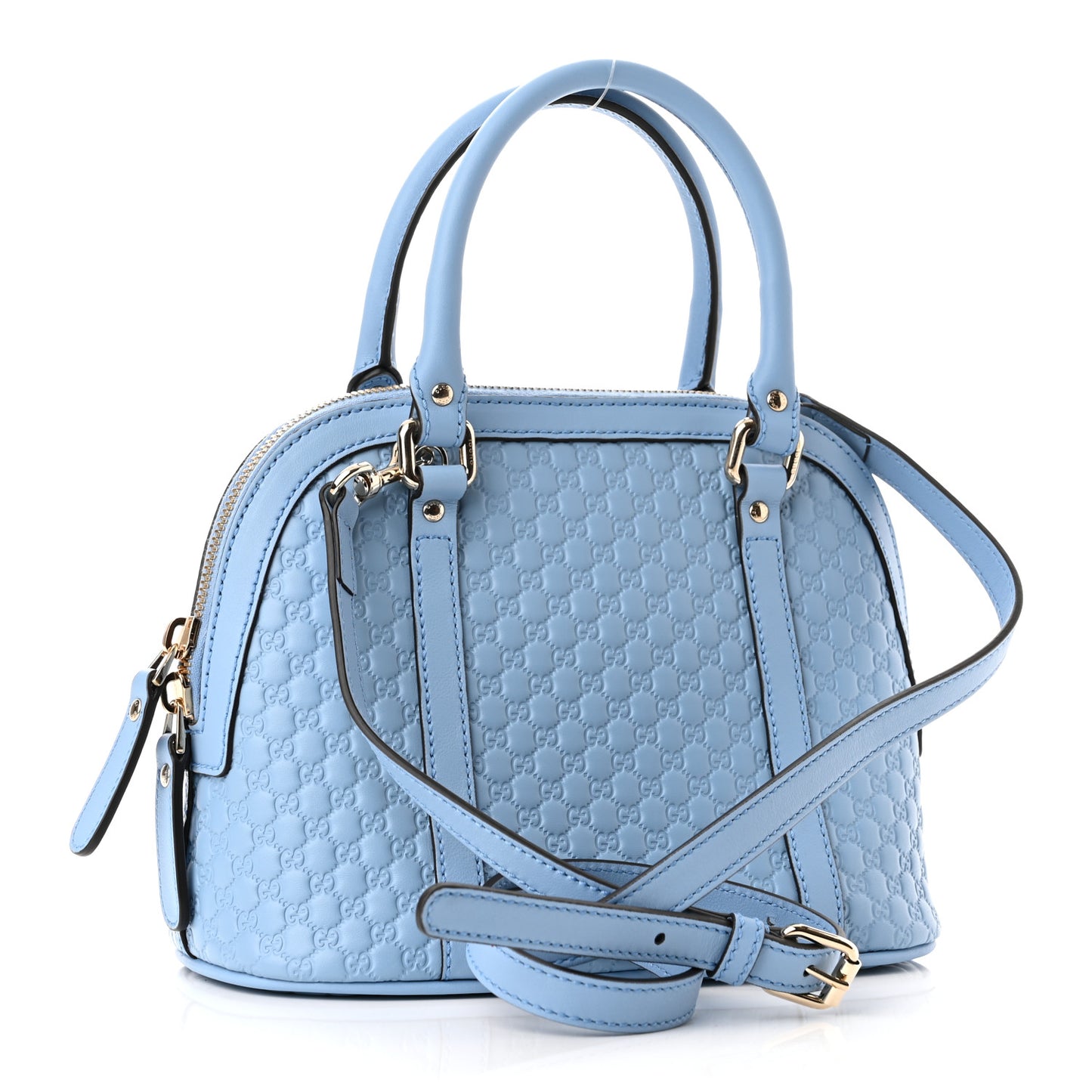 Microguccissima Mini Dome Bag Mineral Blue