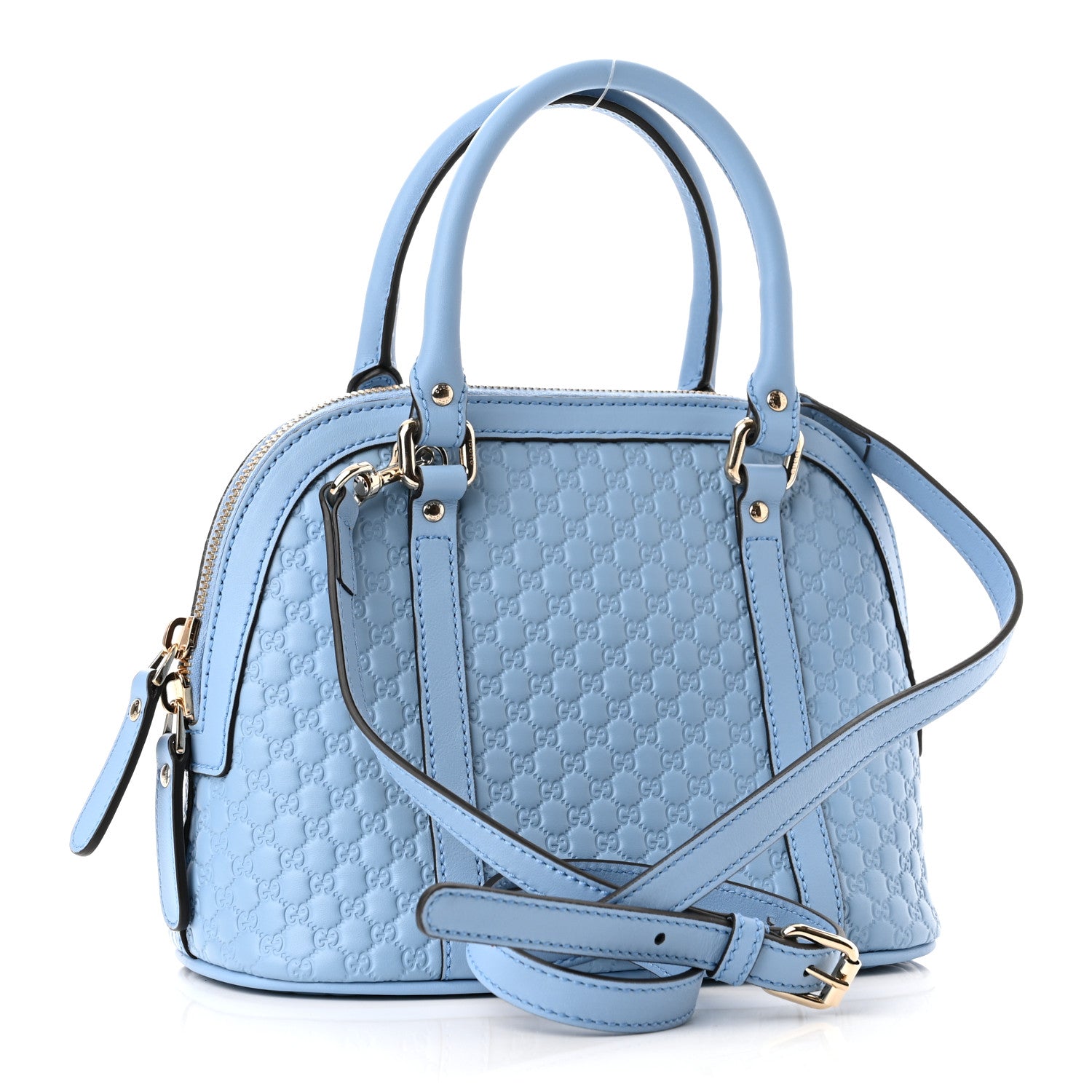 Gucci Microguccissima Mini Dome Bag Mineral Blue 3 of 11